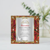 プリンセスキンセアニェラ15th誕生日赤王室の 招待状 (スタンド正面)