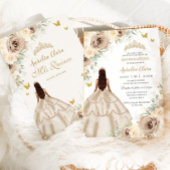 プリンセスキンセアニラシャンパーニュフローラバラドレス 招待状