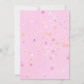 プリンセスクラウンピンクサンキューカード 招待状 (裏面)