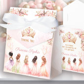 プリンセスクラウンピンク金ゴールドフローラガール誕生日テント フェイバーボックス