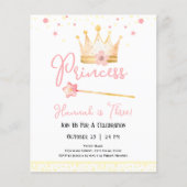 プリンセスクラウンピンク3rd女の子誕生日予算 (正面)