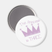 プリンセスクラウン第3期Tシャツとギフト マグネット (正面/裏面)