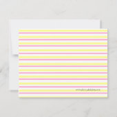 プリンセスサンキューカード 招待状 (裏面)