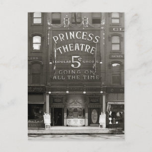 プリンセスシアター 1910年 ポストカード