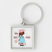 プリンセスシスター・アフリカ・アメリカン キーホルダー (正面)