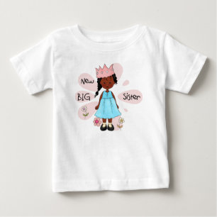 プリンセスシスター・アフリカ・アメリカン ベビーTシャツ