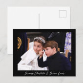 プリンセスシャルロットとプリンスルイ ポストカード (正面/裏面)