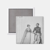 プリンセスシャルロット・オブ・ウェールズとプリンス マグネット (正面/裏面)