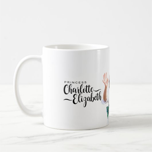 プリンセスシャーロッテエリザベス6年目のコーヒーマグ コーヒーマグカップ (左)