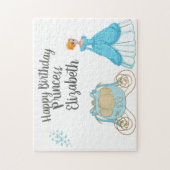 プリンセスシンデレラバースデーパーティーデコレーション ジグソーパズル (縦)