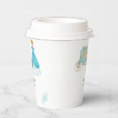 プリンセスシンデレラバースデーパーティーデコレーション 紙コップ (右)