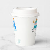 プリンセスシンデレラバースデーパーティーデコレーション 紙コップ (右)