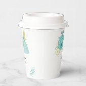 プリンセスシンデレラバースデーパーティーデコレーション 紙コップ (右)