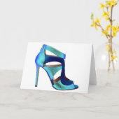 プリンセスシンデレラブルーシューズ引用文カード カード (黄色い花)