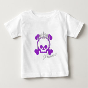 プリンセススカル ベビーTシャツ