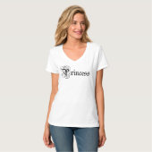 プリンセスストーリーブックスクリプト Tシャツ (正面フル)
