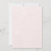 プリンセススパパーティーの誕生日招待状 招待状 (裏面)