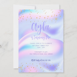 プリンセススパークルス5th誕生日招待状 招待状