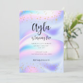 プリンセススパークルス5th誕生日招待状 招待状 (スタンド正面)