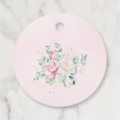 プリンセススワンベビーシャワー フェイバータグ (裏面)