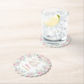 プリンセススワンベビーシャワー ペーパーコースター (インサイチュ)