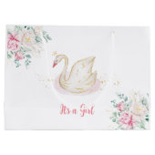 プリンセススワンベビーシャワー ラージペーパーバッグ (裏面)