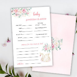 プリンセススワン予測ゲーム チラシ