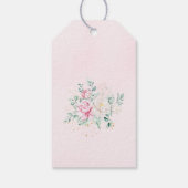 プリンセススワン赤ちゃんシャワー ギフトタグ (裏面)