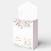 プリンセススワン赤ちゃんシャワー フェイバーボックス (オープン)