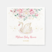 プリンセススワン スタンダードカクテルナプキン (正面)