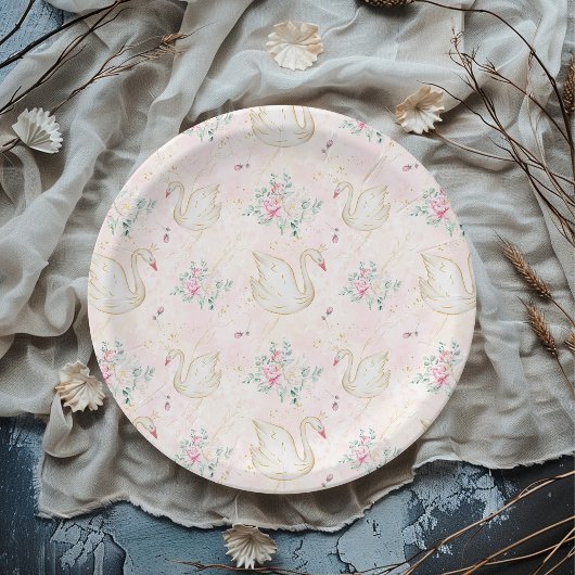 プリンセススワン ペーパープレート