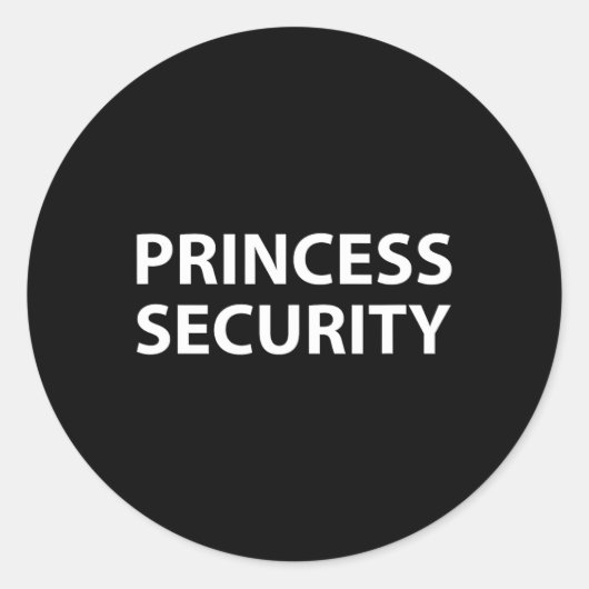 プリンセスセキュリティハロウィーンの衣装パパメンマッチ ラウンドシール (正面)