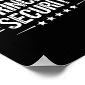 プリンセスセキュリティボーイズブラザーレトロ誕生日パパ ポスター (角)