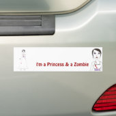 プリンセスゾンビ第2 バンパーステッカー (車上)