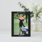 プリンセスダイアナで"リベンジドレス" ポストカード (スタンド正面)