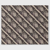 プリンセスダイアナインクペンのポートレート ラッピングペーパー (フラット)