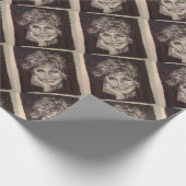 プリンセスダイアナインクペンのポートレート ラッピングペーパー (角)