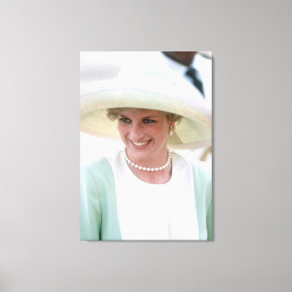 プリンセスダイアナナイジェリア1990 キャンバスプリント