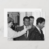 プリンセスダイアナプリンスチャールズプロップボトル おもしろい ポストカード (正面/裏面)