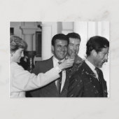 プリンセスダイアナプリンスチャールズプロップボトル おもしろい ポストカード (正面)