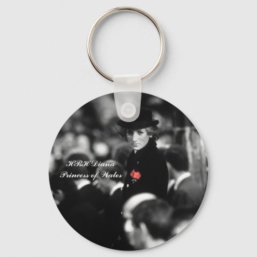 プリンセスダイアナポピー キーホルダー (正面)