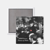 プリンセスダイアナポピー マグネット (正面/裏面)