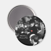 プリンセスダイアナポピー マグネット (正面/裏面)