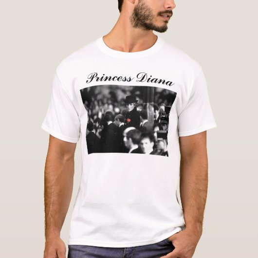 プリンセスダイアナポピー Tシャツ (正面)