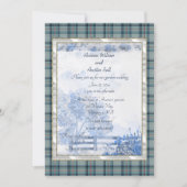 プリンセスダイアナメモリアルタータンガーデンウェディング 招待状 (正面)