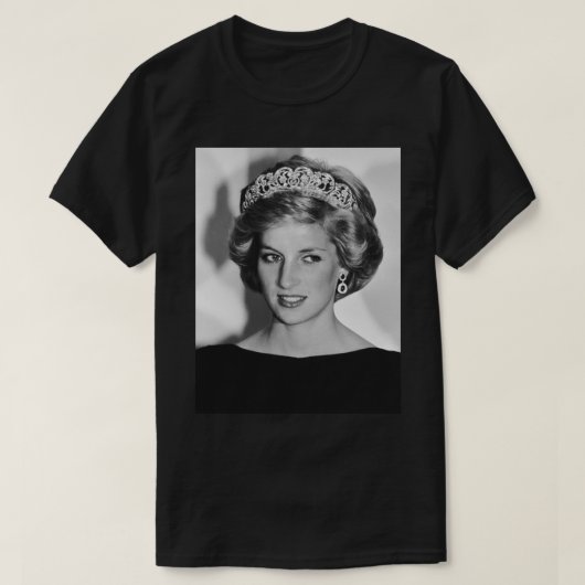 プリンセスダイアナ Tシャツ (デザイン正面)