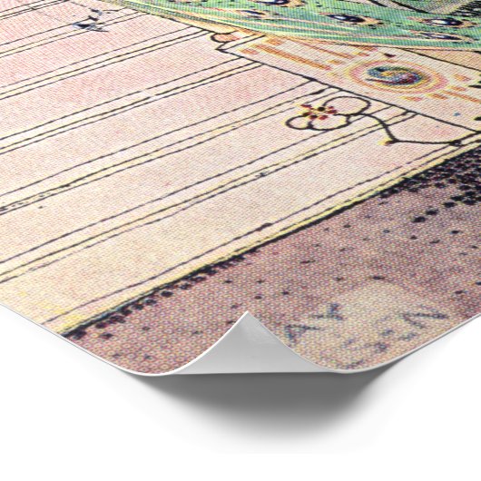 プリンセスダイアパニーバイカイニールセン ポスター (角)