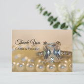 プリンセスダイアモンドパール結婚ズフラットサンキューノート 招待状 (スタンド正面)