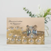 プリンセスダイヤモンドとホワイトパール婚約パーティ 招待状 (スタンド正面)