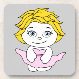 プリンセスダンスのイラスト コースター